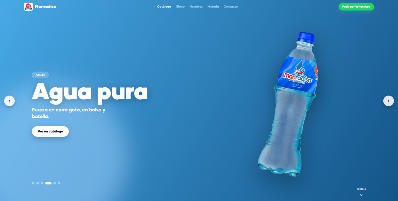 Contenido de marca para Manradisa